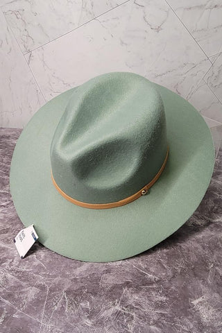 Sage Felt Adjustable Cowgirl Hat