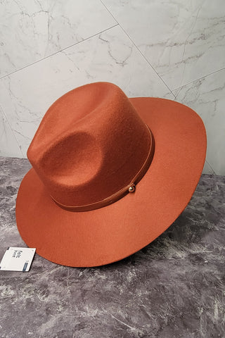 Copper Felt Adjustable Cowgirl Hat