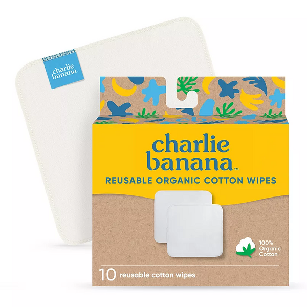 charlie banana Reusable Organic Cotton Wipes