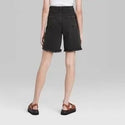 Wild Fable Black High Rise Bermuda Shorts