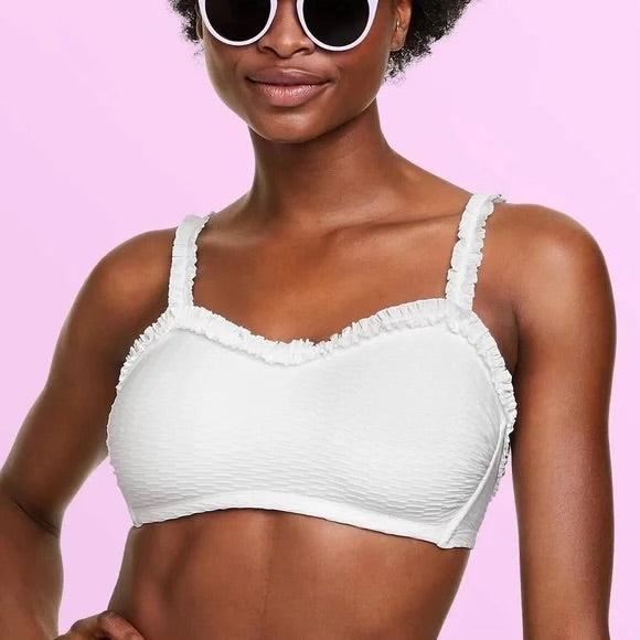 Stoney Clover White Swim Top