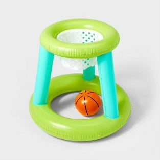Inflatable Water Basketball Hoop Set