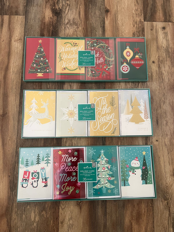 35 Count Holiday Card Assortment (3 options)