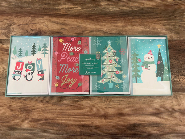 35 Count Holiday Card Assortment (3 options)