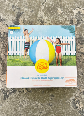 Giant Beach Ball Sprinkler