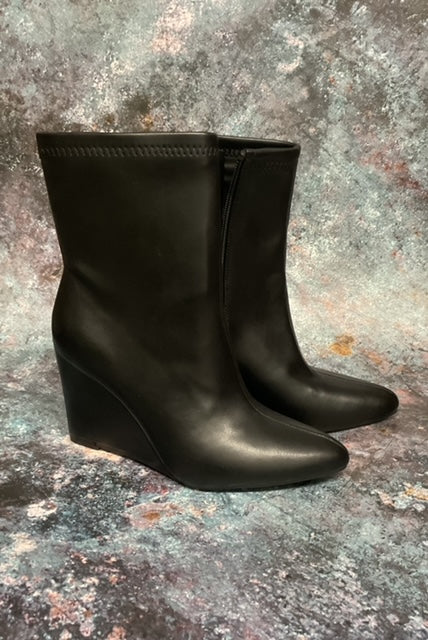 Women’s Black Wedge Boot