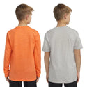 Boys Hurley Tees 2 Pack (Gray & Orange)