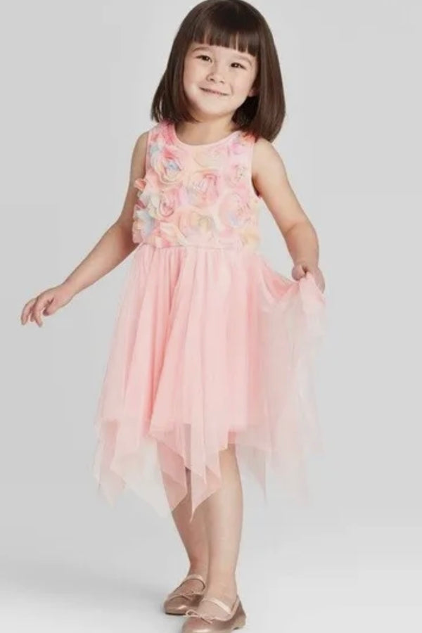 Toddler Girls Fairy Hem Dress