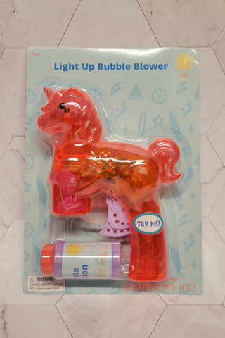 Light Up Bubble Blower