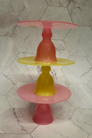 Buy yellow Mini Decor Stands (Yellow or Pink)