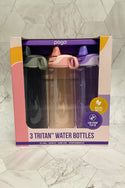 Three Pack Triton Water Bottles