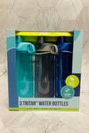 Three Pack Triton Water Bottles