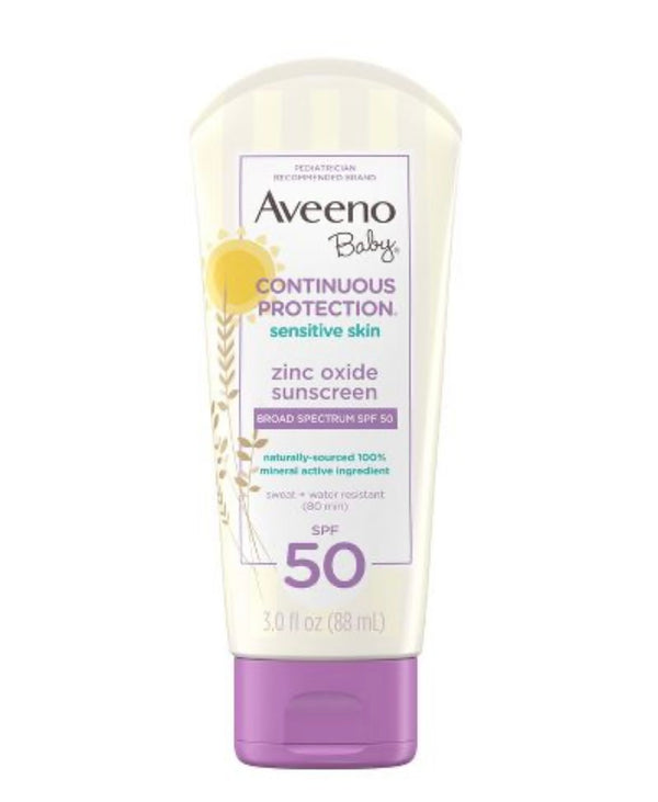 Aveeno Baby Continuous SPF 50