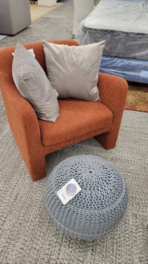 Crochet Pouf