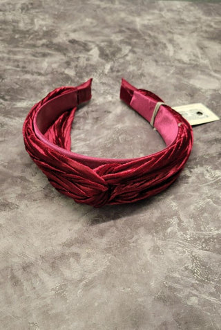 Buy burgundy Headband