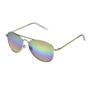 West Loop Dolly Rainbow Aviator Sunglasses