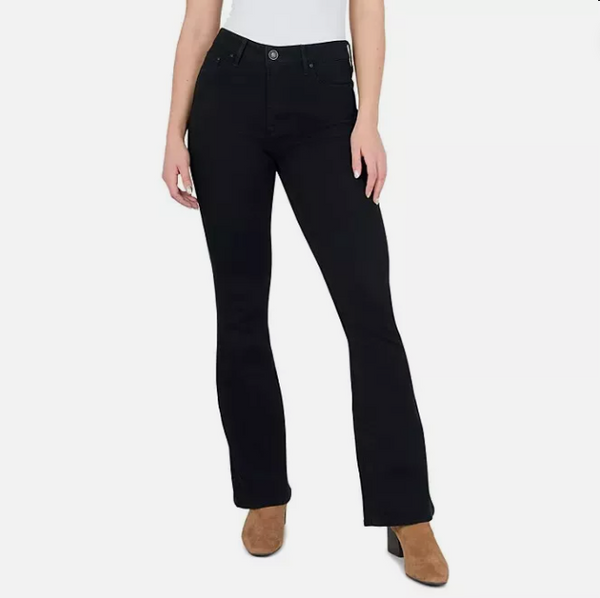 Seven7 Felicity High Rise Black Flare Jean