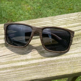 Panama Jack Wood Grain Polarized Glasses